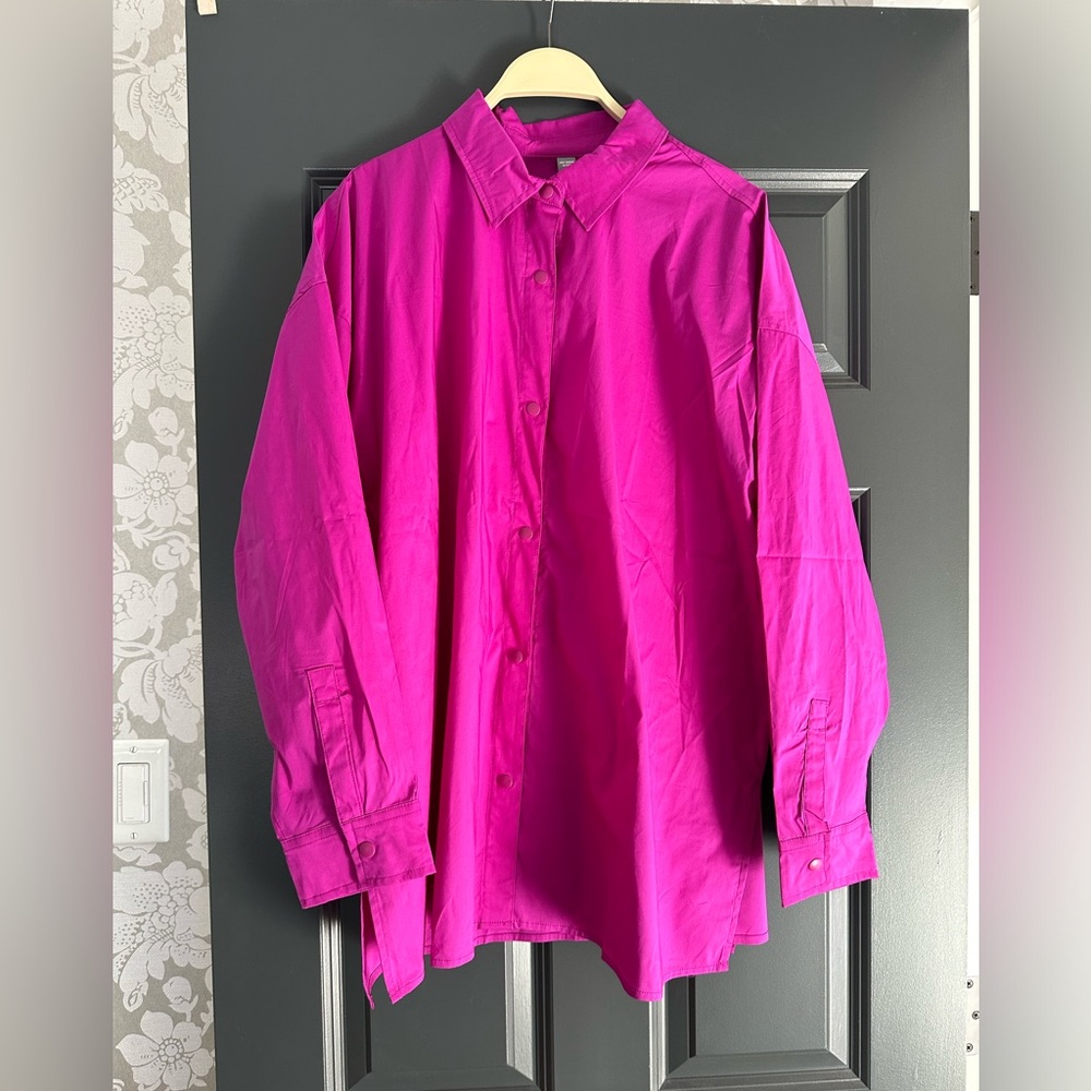 NWT women’s XL snap closure shirt